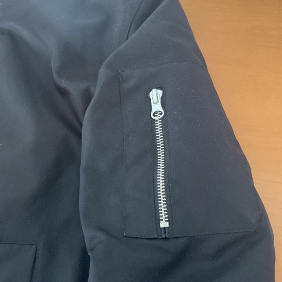 BB Dakota black bomber jacket size small - Picture 4 of 5